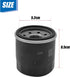 Oil Filter 5GH-13440-60-00 5GH-13440-61-00 Compatible with YAMAHA Motorcycle(Black)...