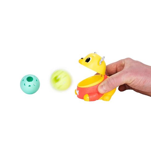 Lamaze Crawl & Chase Pug Ball Popper Toy - Includes Pug Ball Popper and 2 Baby Ball Toys - Baby Tummy Time and Crawling Toys - Baby Gifts for Ages...