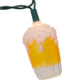 Kurt Adler UL0565 Beer Mug Light Set, 10 Light...