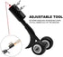 Weed Puller Tool with Wheels, Stand Up Weeding Tools for Garden Patio Backyard Lawn Sidewalk Driveways Weeds...