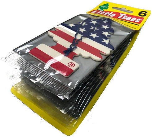 LITTLE TREES Car Air Freshener | Hanging Paper Tree for Home or Car | Vanilla Pride | 6 Pack...