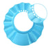 Safe Shampoo Shower Bathing Protection Bath Cap Soft Adjustable Visor Hat for Toddler, Baby, Kids, Children … (Blue)...