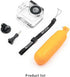 50M Waterproof Housing for Insta360 GO 3, Protective 50m Underwater Dive Case Shell with Buoyancy Handle for Insta360 GO 3 Action Camera...