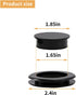 4Pcs 2 Inch Patio Table Umbrella Hole Ring, Silicone Umbrella Hole Ring Plug with Cap for Patio Table Garden Beach Table...
