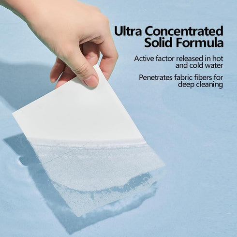 EarthB@G Laundry Detergent Sheets - Fresh Scent - No Plastic Jug (60 Sheets), Liquidless Technology...