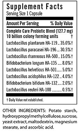FLORA - Complete Care Probiotic, Shelf-Stable, 34 Billion CFU, 30 Count...