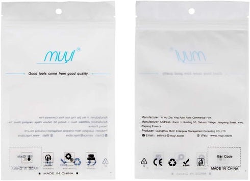 MUYI 10 Kit 3 Pin Way Waterproof Electrical Plugs 2.5mm Series Terminal Pins Weatherpack Connectors Automotive Replacement Kits with Spudger...
