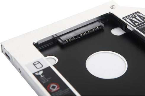 Universal 9.5mm SATA 2nd Hard Drive HDD SSD Optical Bay Caddy Frame Tray for Acer Aspire V3-472p V3-572p V3-572g V3-572pg V5-471 v5-571p v5-571g...