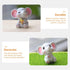 HOMSFOU 4pcs Small Elephant Trinkets Little Elephant Decor Elephant Ornament Garden Statues Outdoor Bookshelf Decor Dollhouse Elephant Toys Animal...