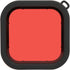 Camera Lens Diving Filter, for 8 Action Camera Dive Len Filter Waterproof Shell Underwater Diving Lens Filter with Rope (Red)...