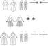 Simplicity Misses' Costumes Sewing Pattern Kit Theresa Laquey, Code S9632, Sizes 6-8-10-12-14, Multicolor...