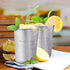 4Pack 6oz Small Stainless Steel Cups, BPA Free Healthy Pint Drinking Cups Metal Drinking Glasses For Kids (Silver, 170ml/6oz)...
