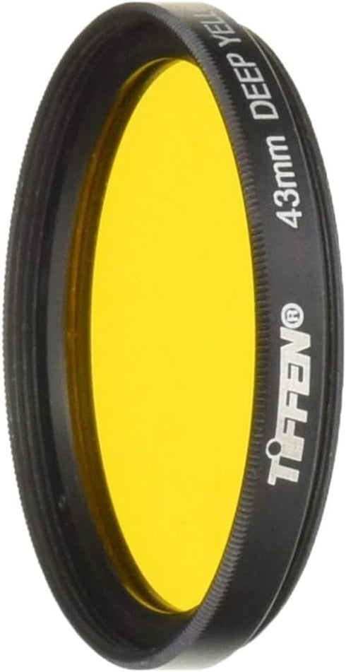 Tiffen 43DY15 43mm Deep Yellow 15 Filter...