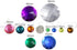 30mm Flat Back Round Acrylic Rhinestones Plastic Circle Gems for Costume Making Cosplay Jewels Pro Grade Embelishments - 12 Pieces (Red Ruby H103)...