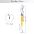 Fielect Voltage Tester Screwdriver, Contact Voltage Tester Pen Light Circuit Tester Voltage Detecter Pen Electric Test Pen Screwdriver 3.5mm Dual ...