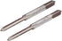 uxcell Metric Hand Taps M3 Thread 0.5 Pitch 3 Straight Flutes H2 Alloy Tool Steel Bottom & Taper Screw Tap Set Tapping Tools for Repairing 1 Pair...