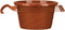 The HC Companies 12 Inch Euro Hanging Planter - Plastic Garden Hanging Baskets for Outdoor Plants, Clay...