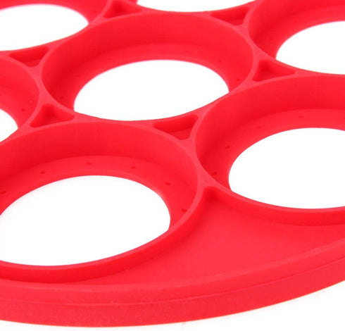 Silicone cake mold,silicone mold?pancake mold? silicone egg ring, non stick egg rings,Egg Cooking Circle, perfect omelet mold or pancake ring, reu...