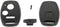 SCITOO Replacement 3 Buttons Uncut Keyless Entry Remote Control Key Fob Shell Case fits 2006-2011 for Civic LX 1pc...