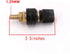 UTSAUTO Battery Terminal 5/16” M8 8mm Stud Remote Battery Binding Post Power Junction Post Connector Terminal Kit 2Pcs (Red & Black)...