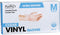 ForPro Disposable Vinyl Gloves, Clear, Industrial Grade, Powder-Free, Latex-Free, Non-Sterile, Food Safe, 2.75 Mil. Palm, 3.9 Mil. Fingers, Medium...