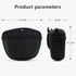 Dog Treat Pouch 2 pack, Dog Treat Training Pouch, Silicone Pet Treat Bag BPA Free/Clip/Magnetic Dog Walk (grey & black)...