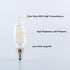 12V Candelabra LED Light Bulb Low Voltage 25 watt Equivalent, 12V LED Bulb E12 3000K 24volt Candelabra Light Bulbs for RV, 6 Pack...