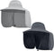 2 Pack Outdoor UV Protection Wide Brim Sun Hat,UPF50+ Fishing Hat for Men & Women with Large Neck Flap...