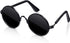 Dog Sunglasses Retro Pet Glasses Doll Glasses Classic Round Dog Glasses Metal Cat Puppy Eye Wear Hippie Costumes for Cats and Dogs, Photos Props C...