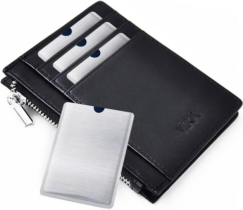 RFID Blocking Sleeve Anti Theft Credit Card & Passport Holder Wallet Pocket - To protect your valuable information from theft (12 Credit Card Hold...