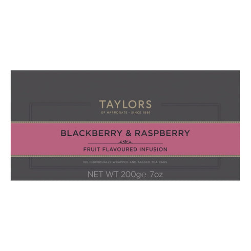 Taylors of Harrogate Blackberry & Raspberry Herbal Tea, 100 Count (Pack of 1)...
