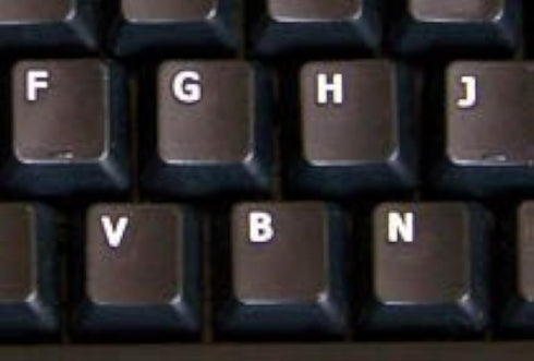 Online-Welcome German Non Transparent Keyboard Stickers Black Background...