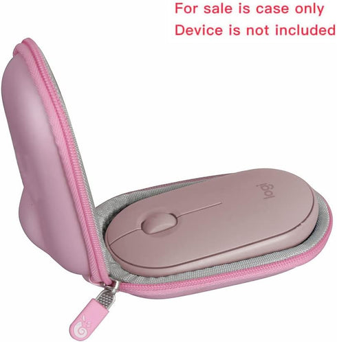 Hermitshell Travel Case for Logitech Pebble M350 / Logitech Pebble Mouse 2 M350s / Logitech M355 Portable Wireless Mouse (Light Pink)...