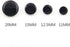 10PCS Clothes Button - Fashion Black Glazed Metal Button Set Sewing Button for Blazer, Coat, Uniform, Shirt, Suit and Jacket (15mm)...