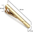 MOZETO Tie Clips for Men, Black Gold Blue Silver Tie Bar Set for Regular Ties, Luxury Box Gift Ideas...