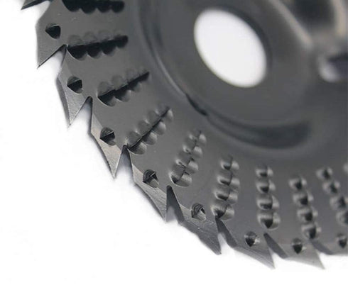 Wood Carving disc, Grinder Wood Tungsten Carbide Grinding Wheel Grinder Shaping Disc Bore Wood Sanding Carving Tool Woodworking Angle Grinder Atta...