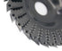 Wood Carving disc, Grinder Wood Tungsten Carbide Grinding Wheel Grinder Shaping Disc Bore Wood Sanding Carving Tool Woodworking Angle Grinder Atta...