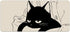 Oversized Cartoon Cat Locked Edge Thickened Keyboard Pad Office Gaming Computer Mouse Pad with Non-Slip Rubber Base for Laptop, Office and Home Ga...