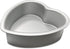 Heart-shaped cake pan, heart-shaped cake tin, aluminum, 3-inch deep, 8-inch heart-shaped, for weddings, parties, family and other occasions cake (...