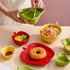 Dessert Bowl Salad Bowl Porcelain Apple Shape Bowl Dinner Bowl...