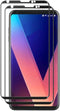3D Curved Screen Protector for LG V30, (2pcs) Ultra Clear Anti-Stracth Full Cover Screen Protector Tempered Glass for LG V30 H931 US998 AS998 H930...