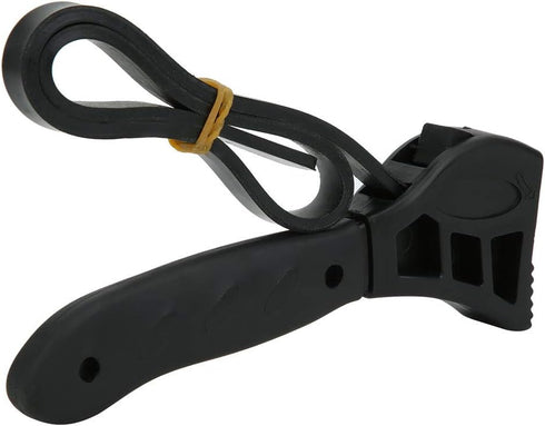 Qiilu Strap Wrench Belt Oil Filter Wrench Rubber Strap Wrench Rubber Belt Spanner Bottle Opener Adjustable Oil Filter Repair Tool...