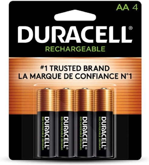 Precharged Recharg. Battery, AA, NiMh, PK4...