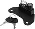 Qiilu Motorcycle Helmet Lock, Key Lock, Black, Compact...
