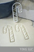 CANDY CANE CHRISTMAS HOLIDAY COOKIE CUTTER MADE IN USA PR275...