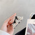 Silver Phone 13/14 Case Cute Heart 3D Tin Foil Pleated Luxury Phone Cover for Women Girls Cool Bling Designer Soft Slim Case for 13/14 (Heart)......