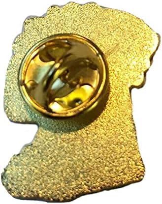 Dog Pin Jewelry White and Black Enamel with Gold Tone for Women, Girls, and Boys, Tac Lapel Bag Pin...