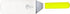 Mercer Culinary Millennia Turner, 8 Inch x 3 Inch Blade, Yellow Handle...
