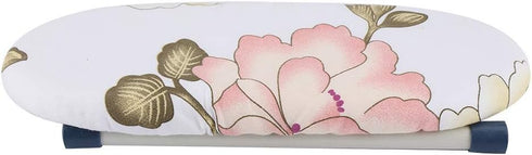 Small Ironing Board Mini Foldable Ironing Board, Space-Saving Portable Ironing Board for Sewing Craft Room Household Dorm(Peony)...