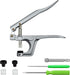 Snap Pliers for Crafts Clothing, Hand-held Pliers Tool for Snaps Buttons, No-Sew Button Snap Fastener Press Attacher Punch for T3 T5 T8 Snaps...